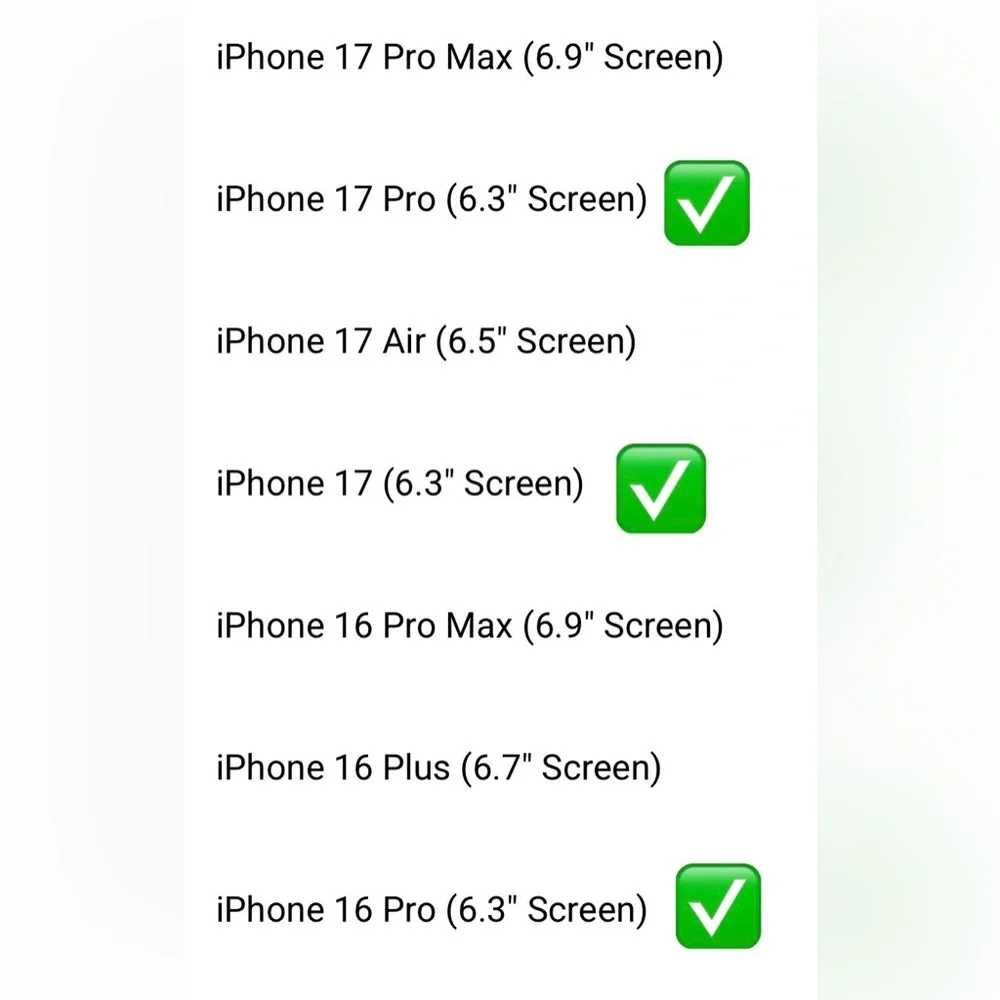InvisibleShield Glass Screen Protector for iPhone 16 PRO/17 PRO/. NIB