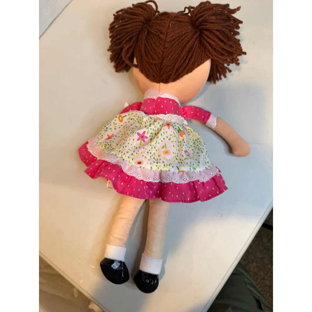 Girls YOU & ME Doll One Size Pink White Floral Dress