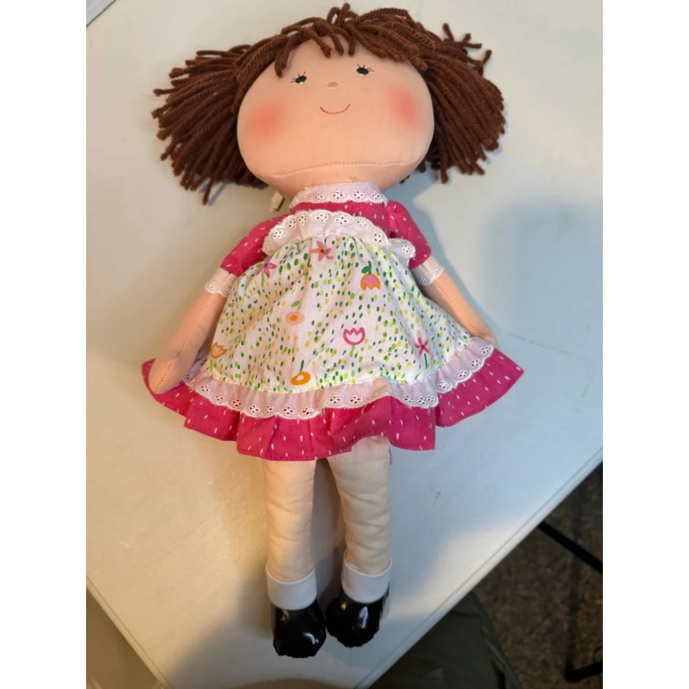 Girls YOU & ME Doll One Size Pink White Floral Dress