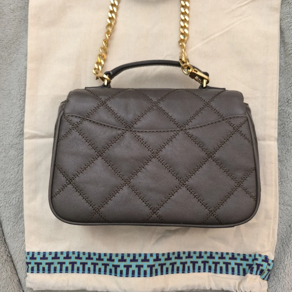 Tory Burch interior gray top