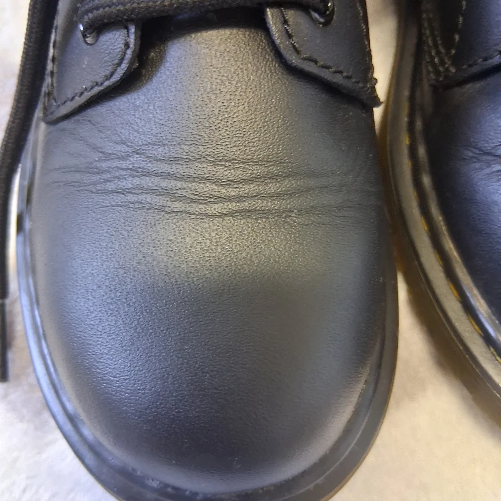 Dr. Martens Black Leather Footwear