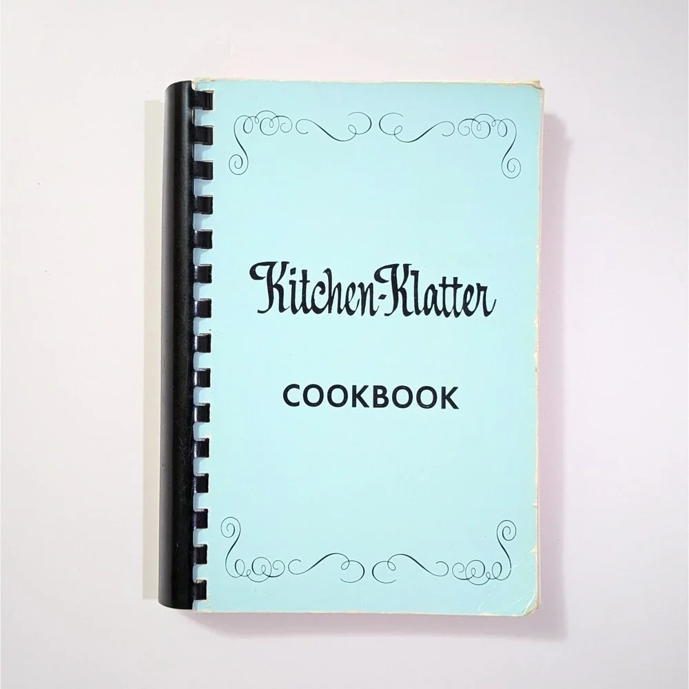 Kitchen-Klatter Vintage Cookbook Spiral Bound Traditional Recipes 3rd Print 1973
