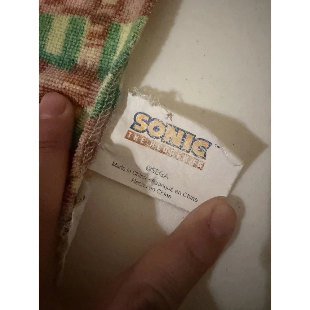 Sonic The Hedgehog Towel Sonic Tails Knuckles Kids Bath Beach Towel Sega