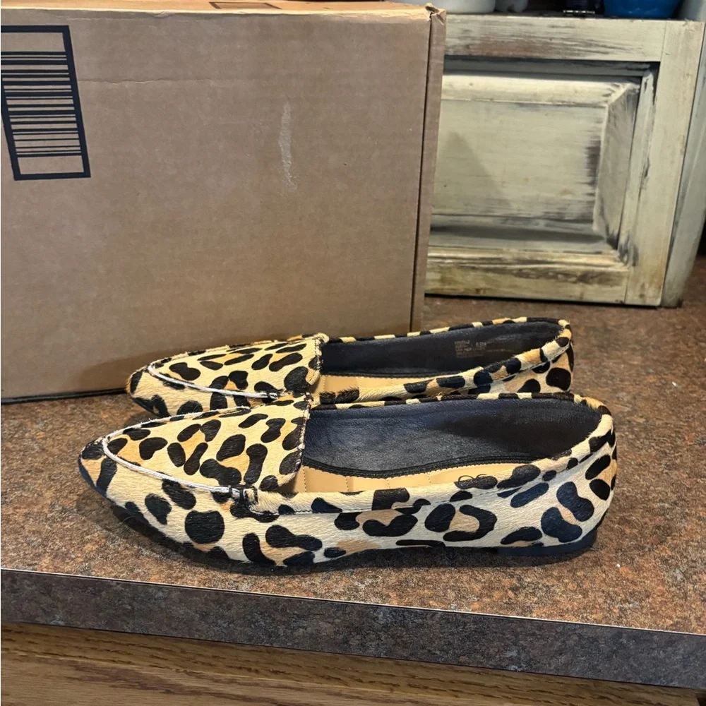 Leopard Print Women's Loafers