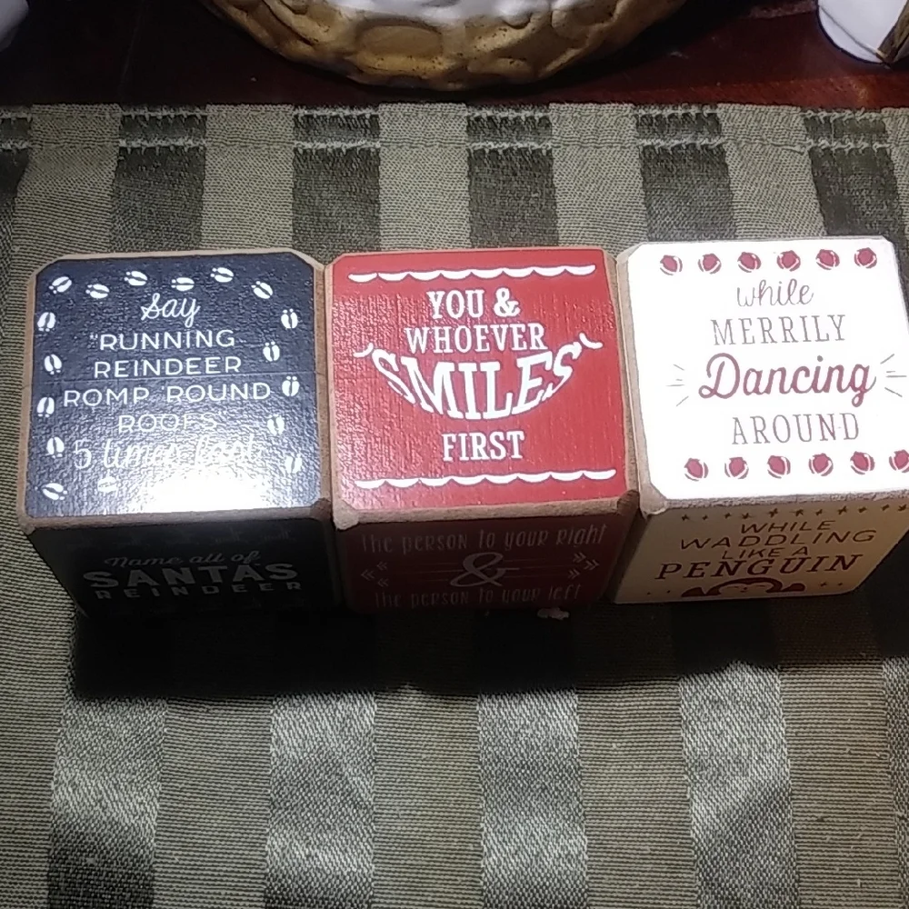 Demdaco Party Starter Dice - Red and White