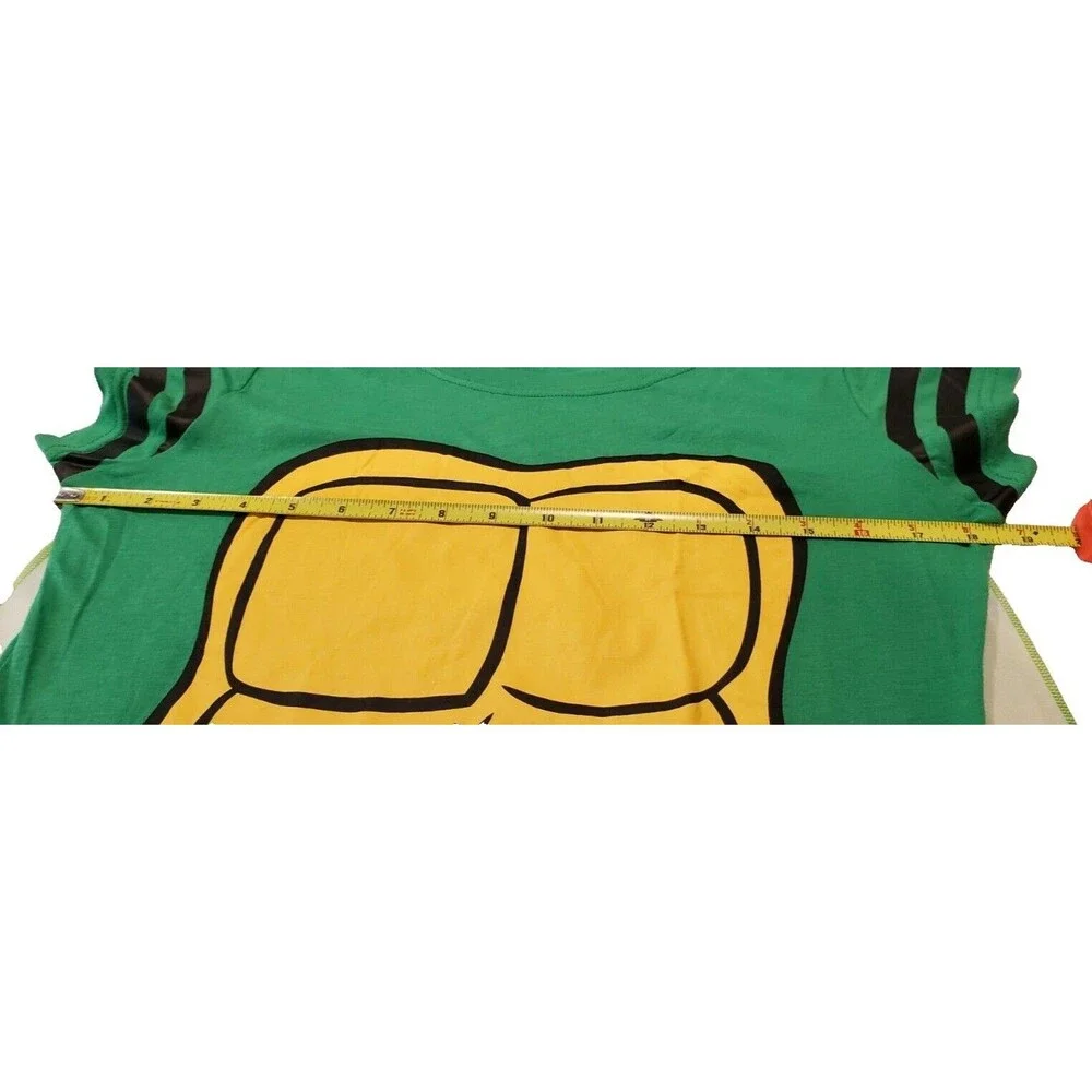Teenage Mutant Ninja Turtles Costume & Cape TMNT Jr XL t-shirt Nickelodeon 2016