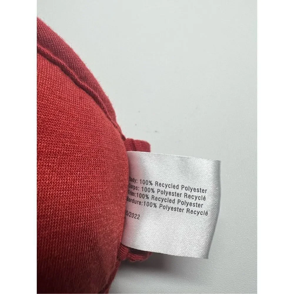 Victoria Secret PINK Eye Mask/Red and White Silver Logo Sherpa