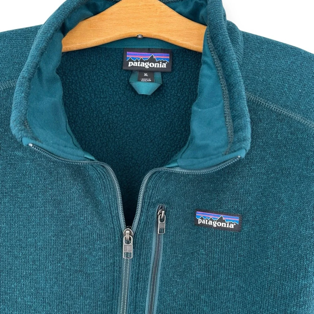 Patagonia • Better Sweater 1/4 Quarter Zip Pullover Fleece Teal