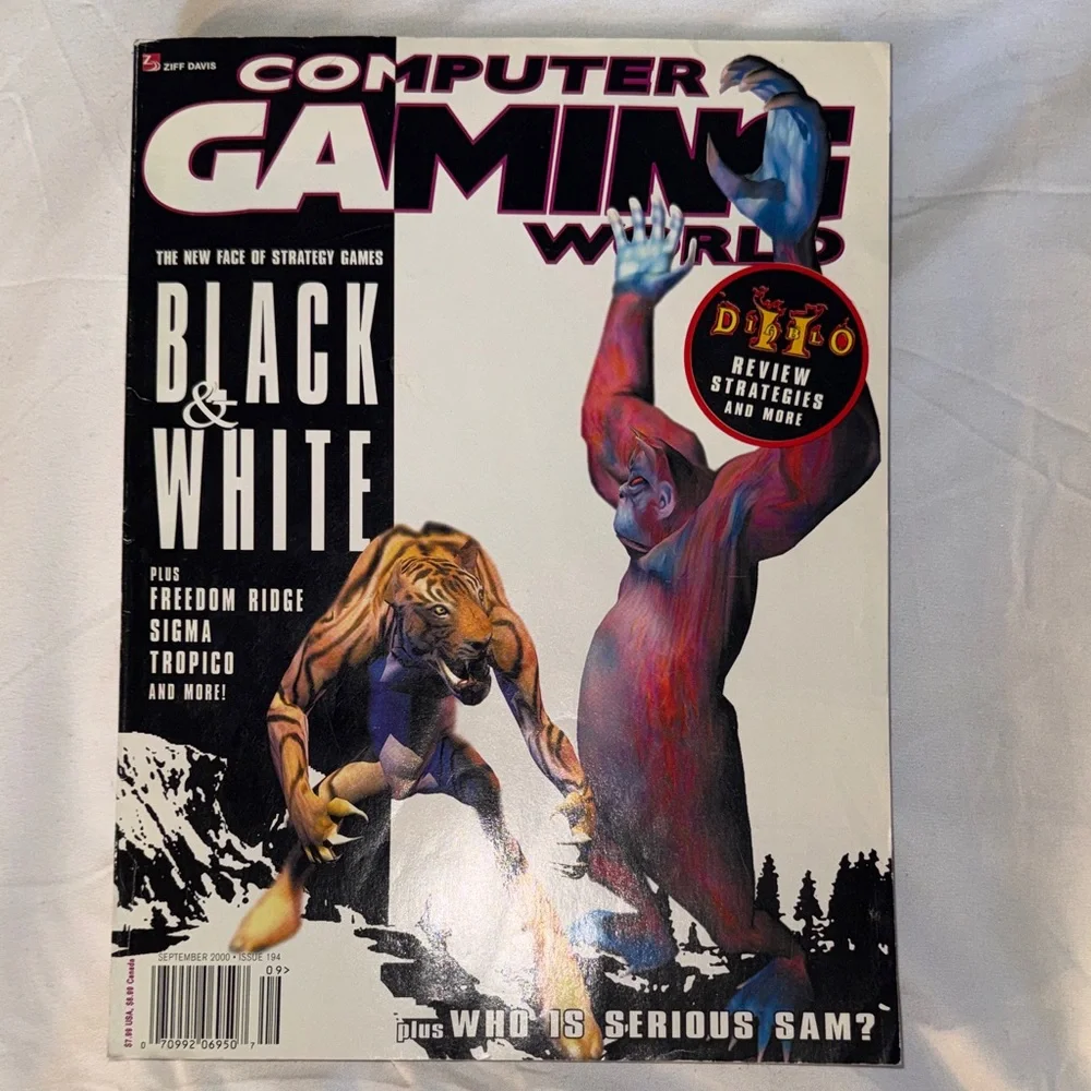 COMPUTER GAMING WORLD MAGAZINE SEPT 2000 ISSUE 194