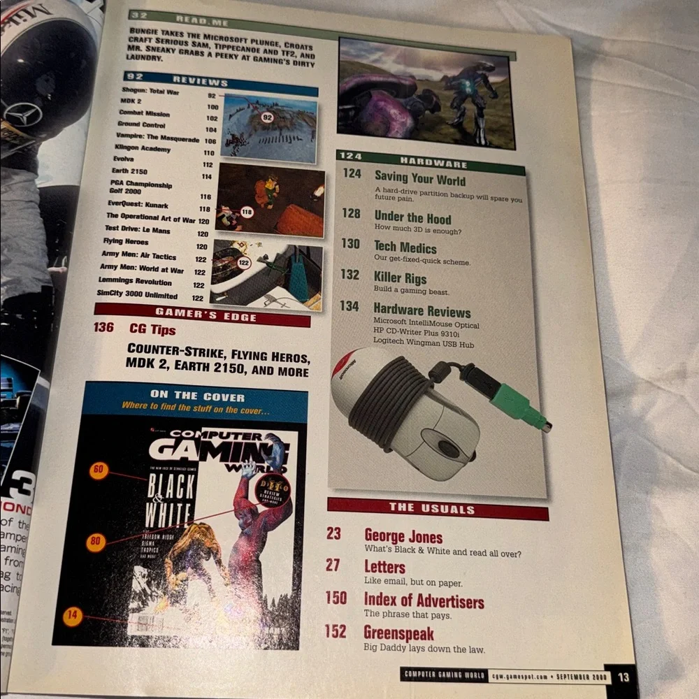 Computer Gaming World collectors magazine offers