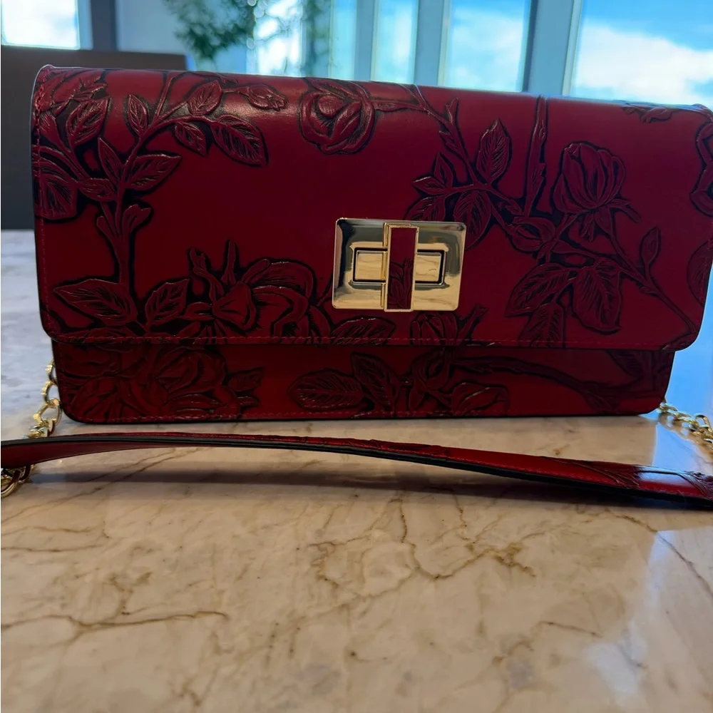 Cuoieria Florentina East West Shoulder or Clutch Handbag