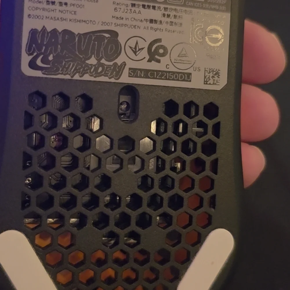 Hyperx naruto ergonomic