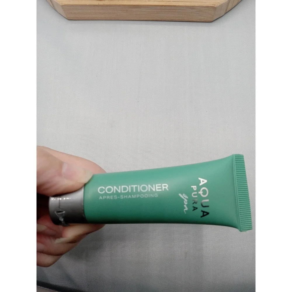 Aqua Pura 5 SHAMPOO 5 Condltion 4Body Lotion ECOWELL 1 OZ NEW Travel Size 1oz.