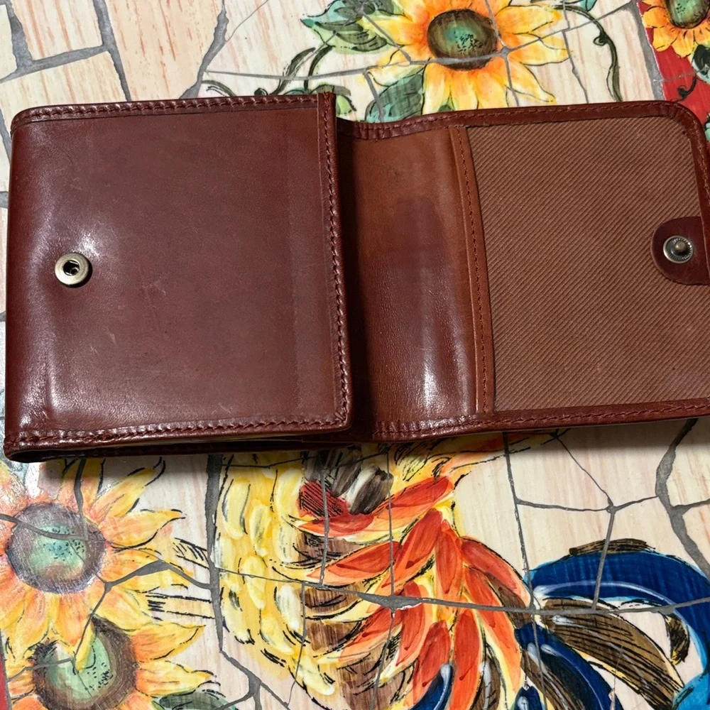 Fossil Men's Rich Brown Leather Wallet