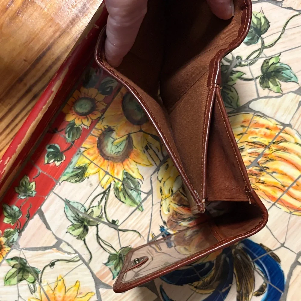 Fossil Men's Rich Brown Leather Wallet
