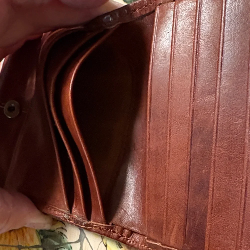 Fossil Men's Rich Brown Leather Wallet