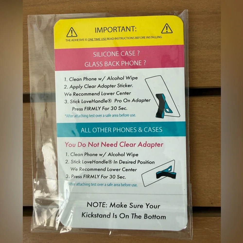 LoveHandle PRO Phone Grip – Floral Design (New)