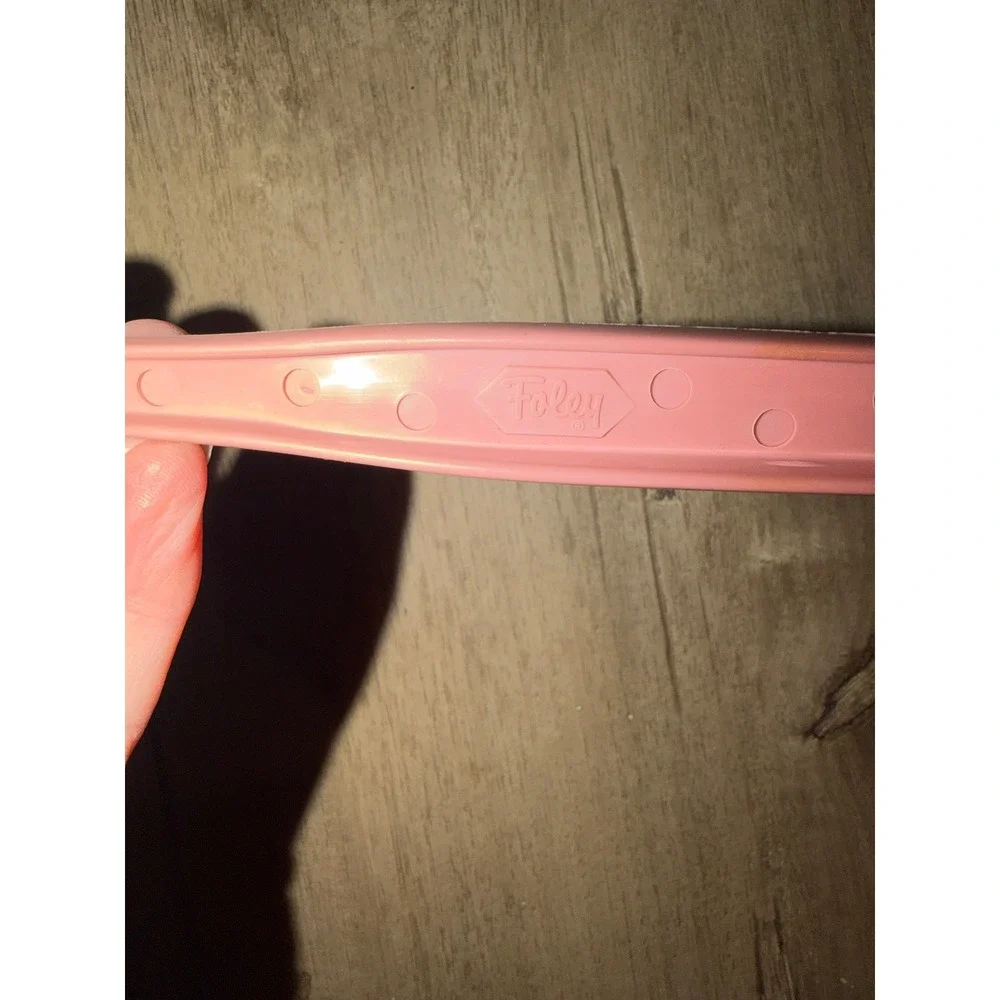 Foley Pink Plastic‎ Cooking Spoon Kitchen Utensil Serving Spoon