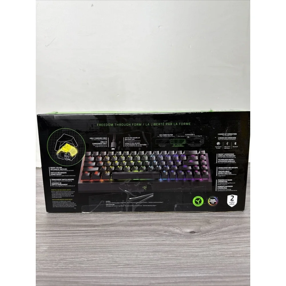 Razer sealed keyboard