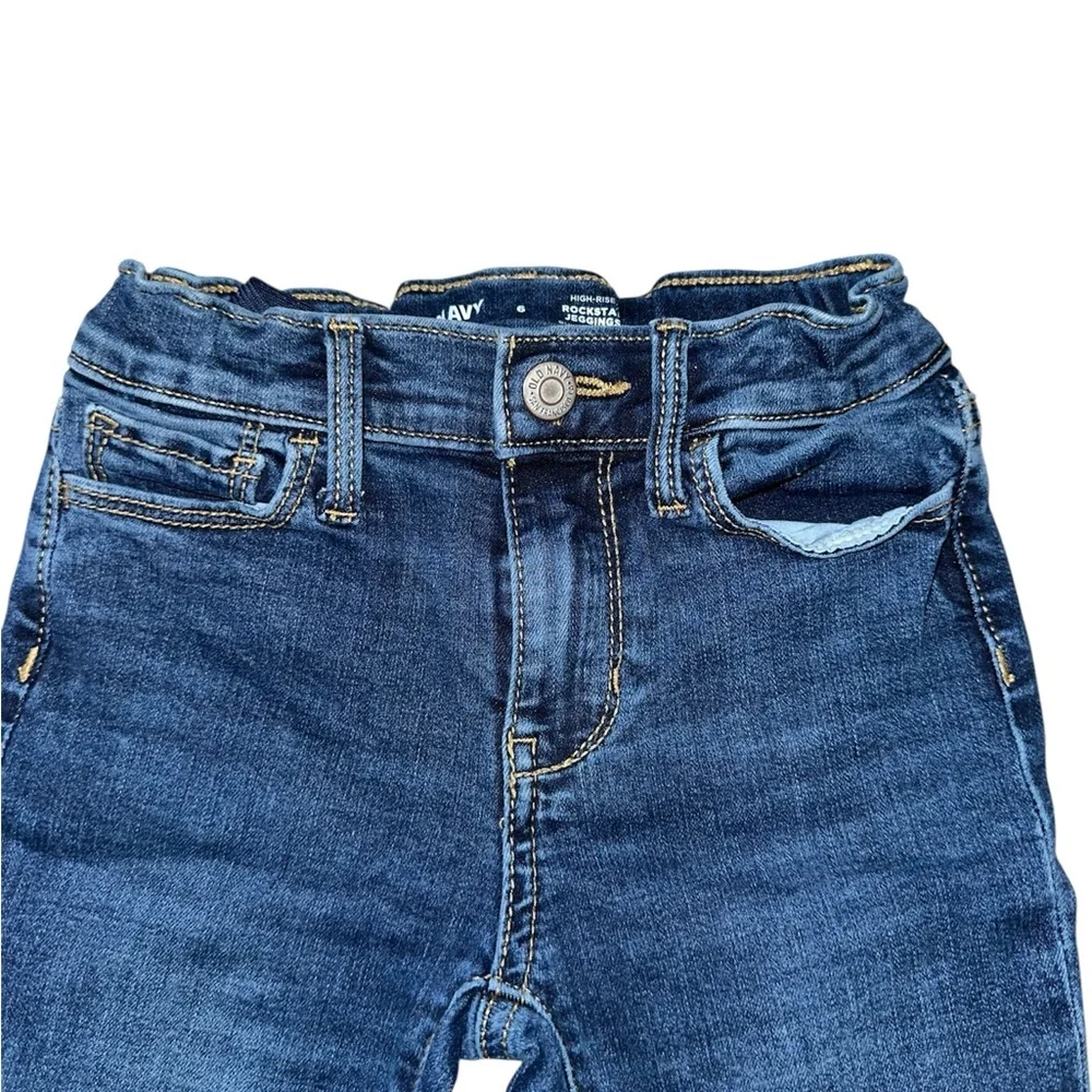 Old Navy High-Waisted Rockstar 360° Stretch Jeggings for Girls