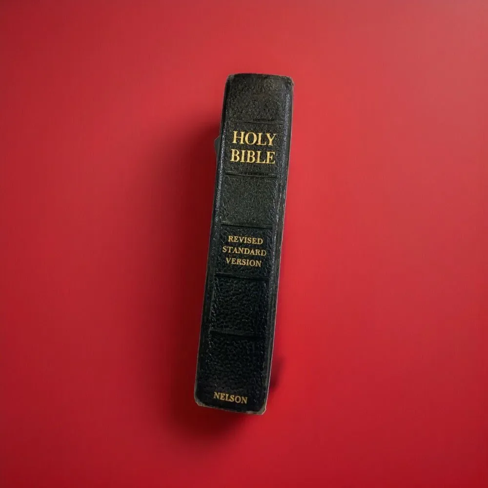 Vintage Nelson Holy Bible‎ RSV Revised Standard Version 1953 Hardback Blue Old