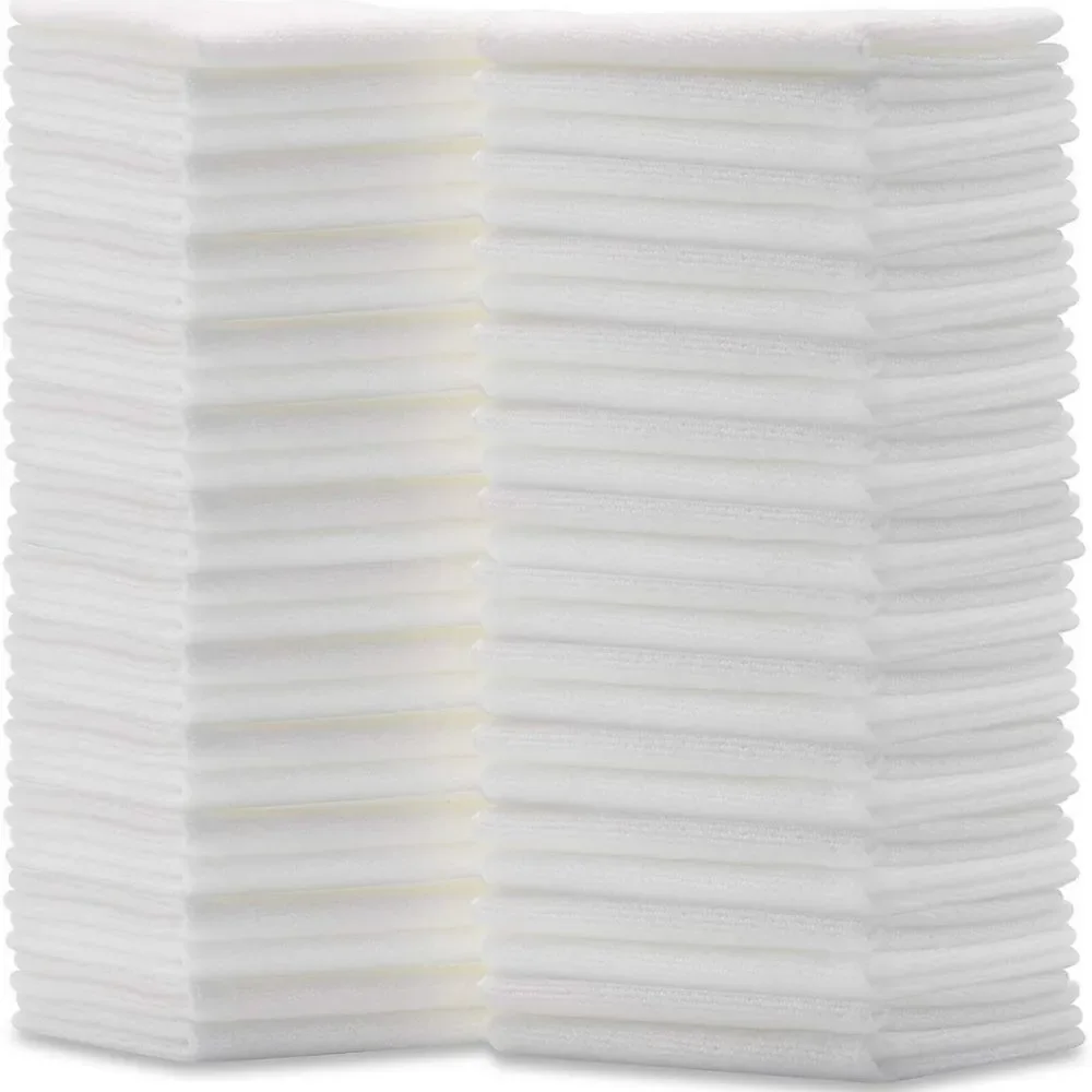 50 Pack Dishrag Wash Cloth Dish Cloths & Dish Towe