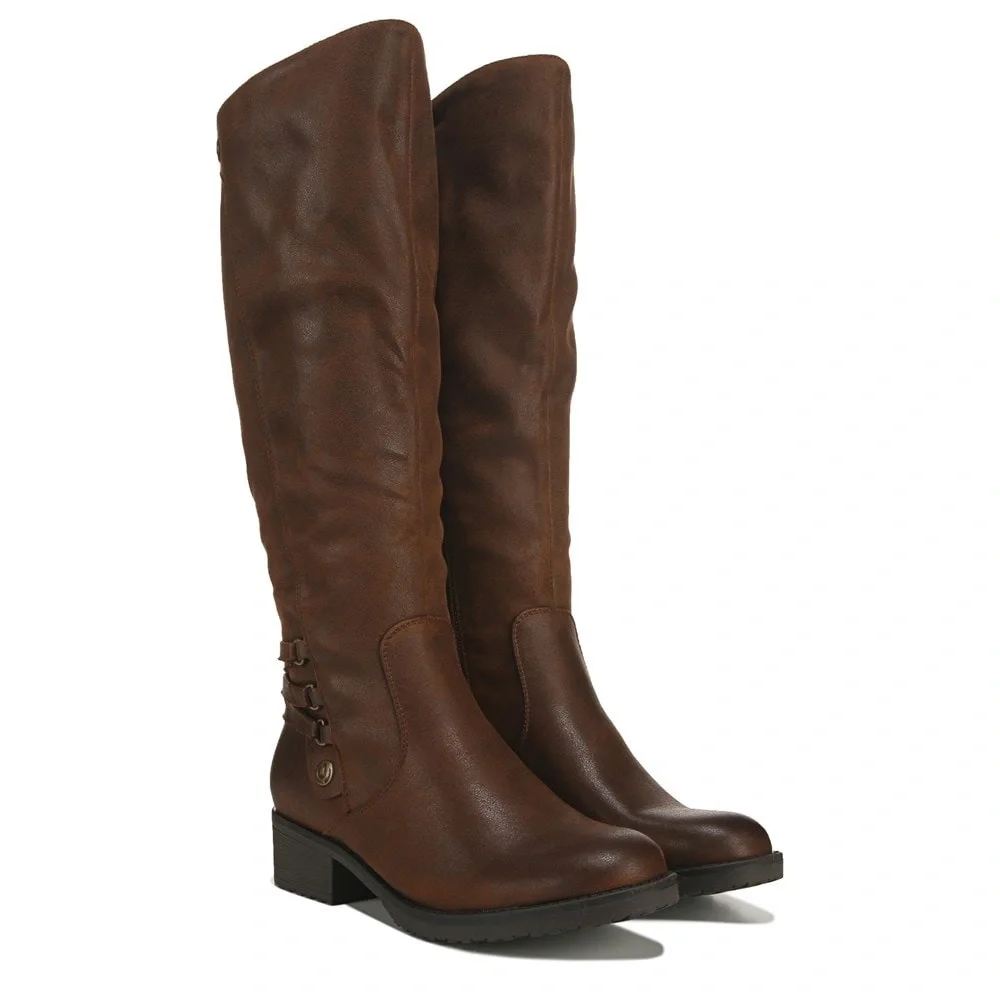 BareTraps Brown Over the Knee Boots