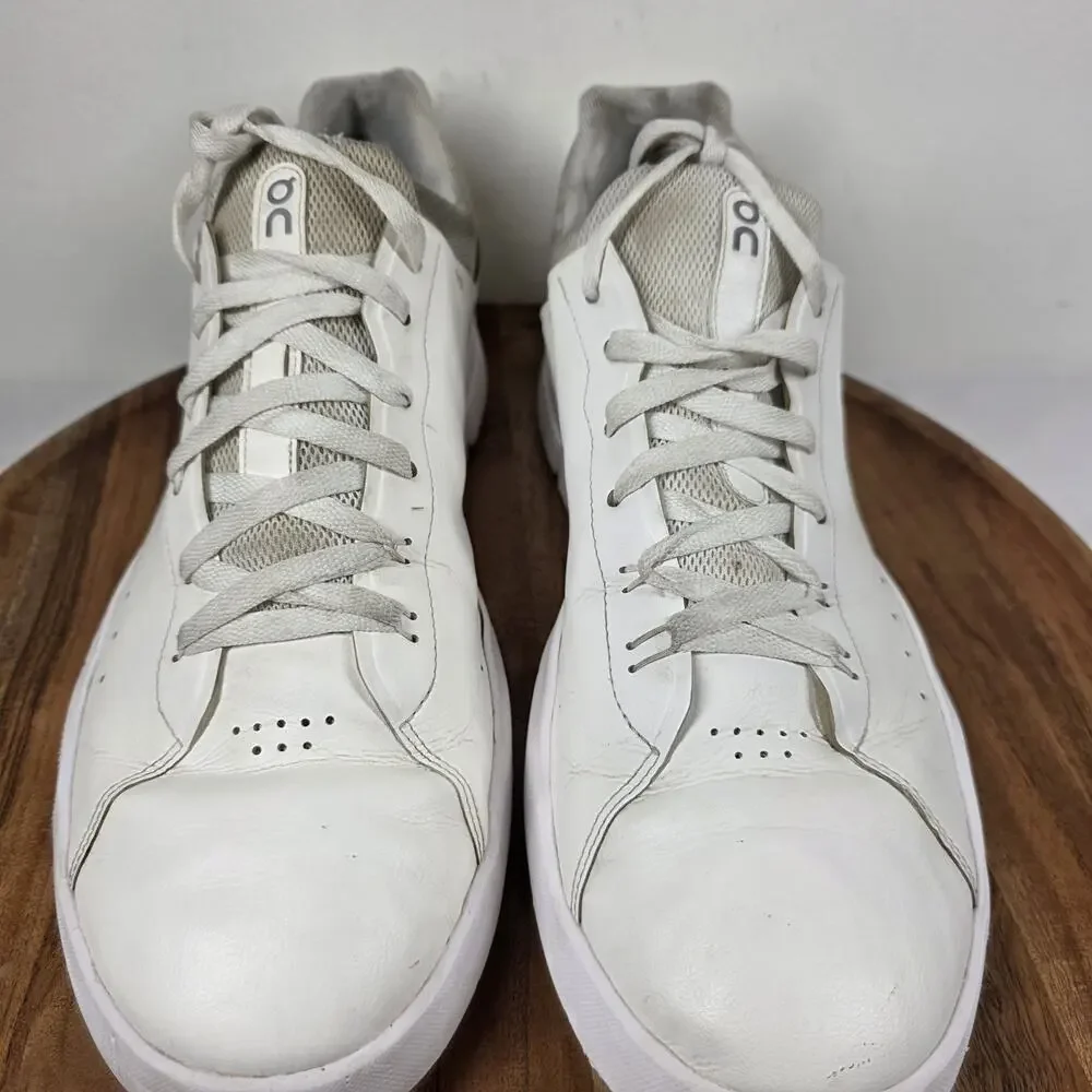 On The Roger Advantage All White Mens White Size 14 Athletic Tennis Shoes PWLOK