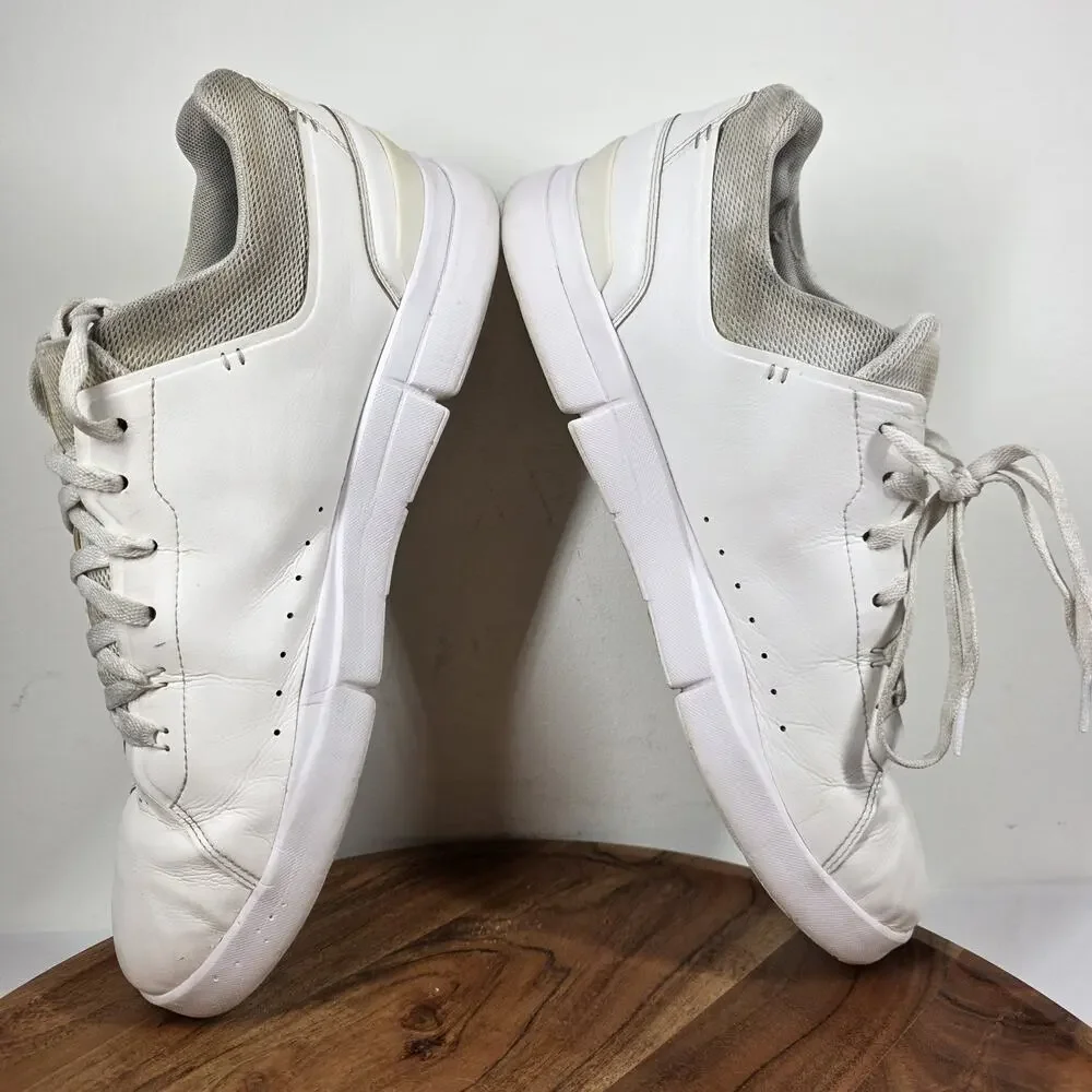 On The Roger Advantage All White Mens White Size 14 Athletic Tennis Shoes PWLOK