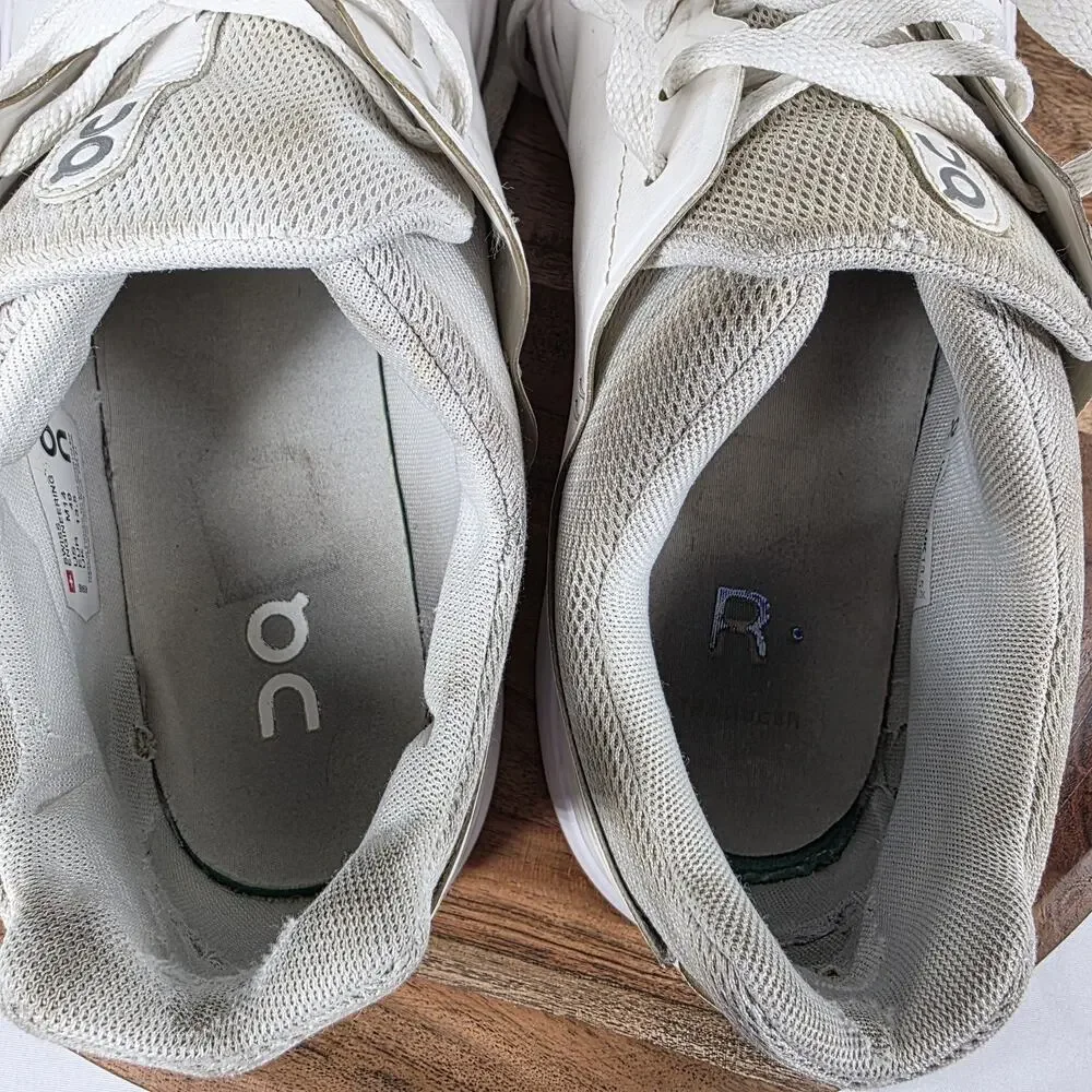 On The Roger Advantage All White Mens White Size 14 Athletic Tennis Shoes PWLOK
