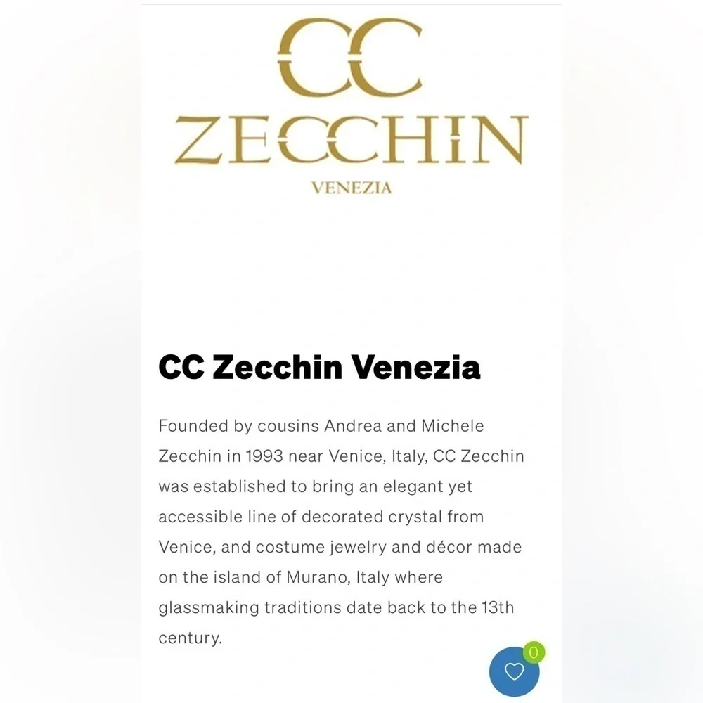 CC Zecchin stunning handcrafted
