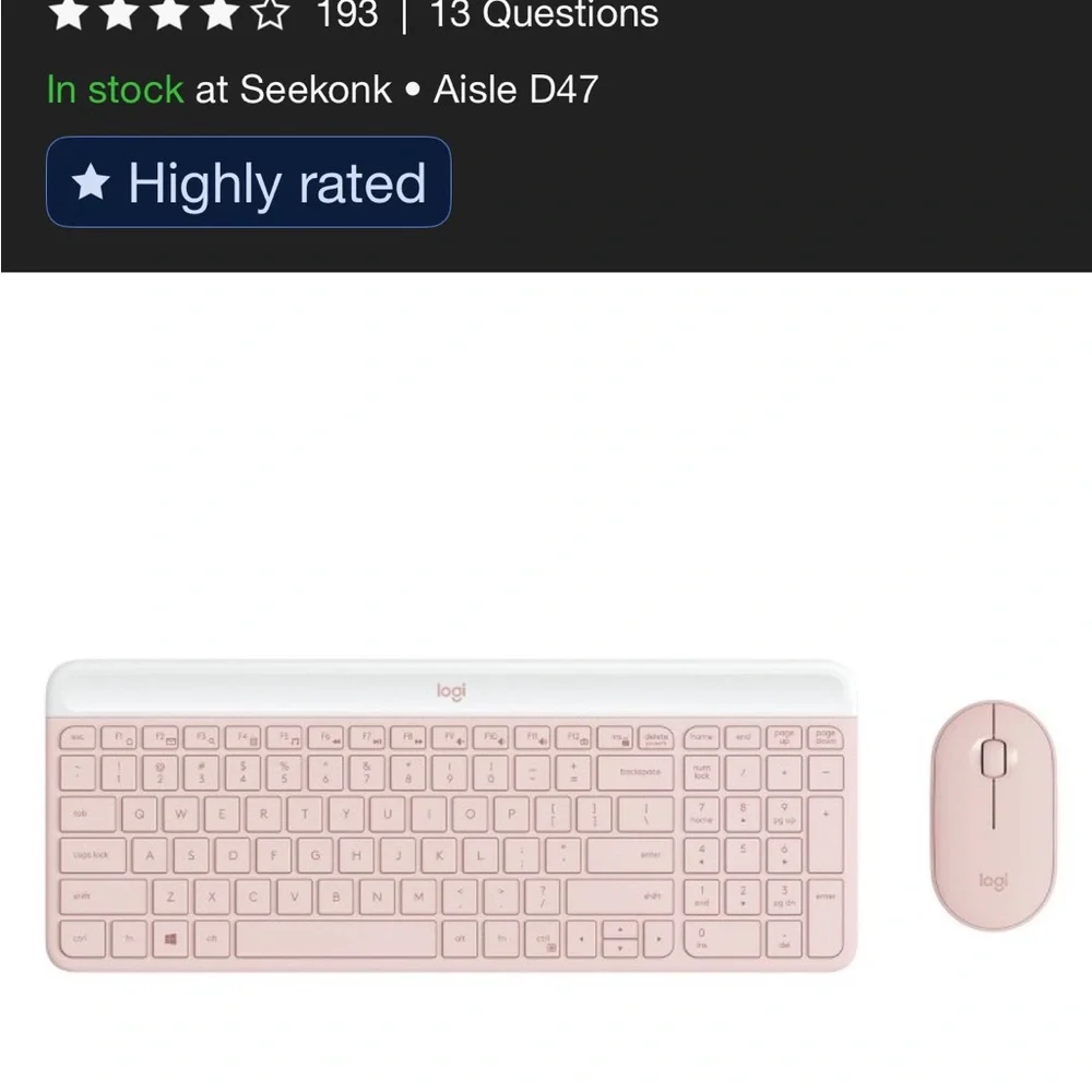 Logitech stylish compact