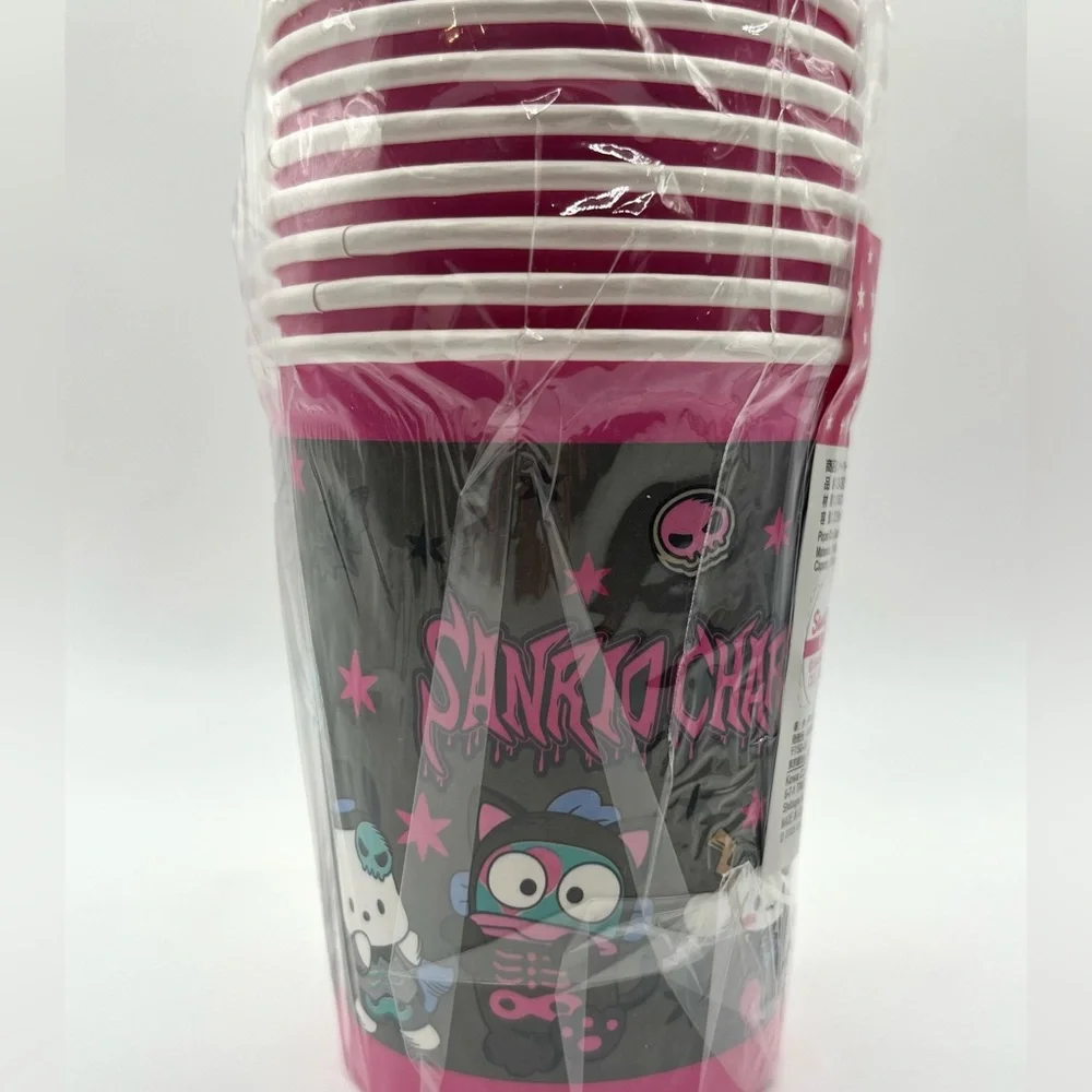 Sanrio Characters Paper Bowls and Cups Set
