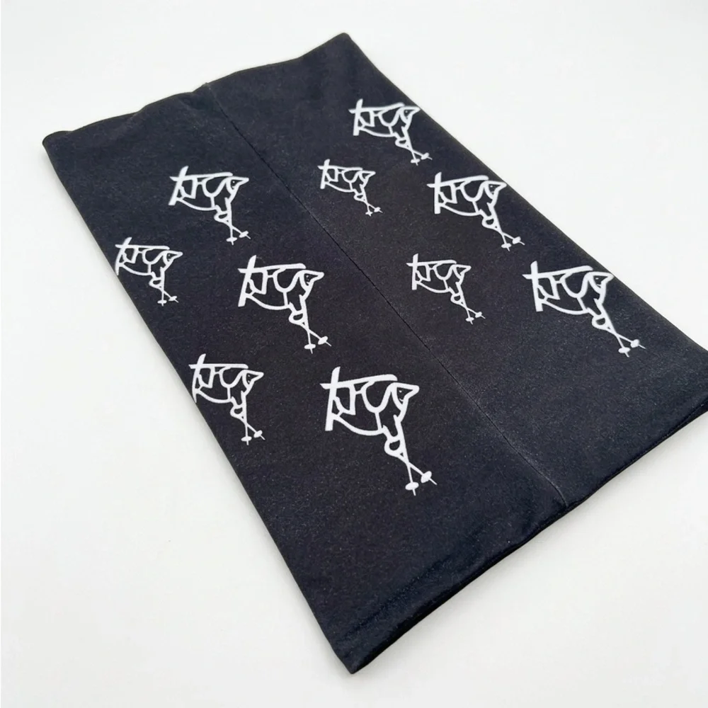 Loveland Ski Area Fleece Neck Gaiter | Black and White Ski Mask | Like New