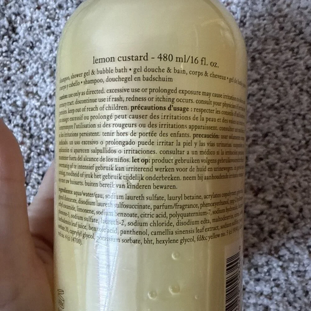 Philosophy lemon custard
