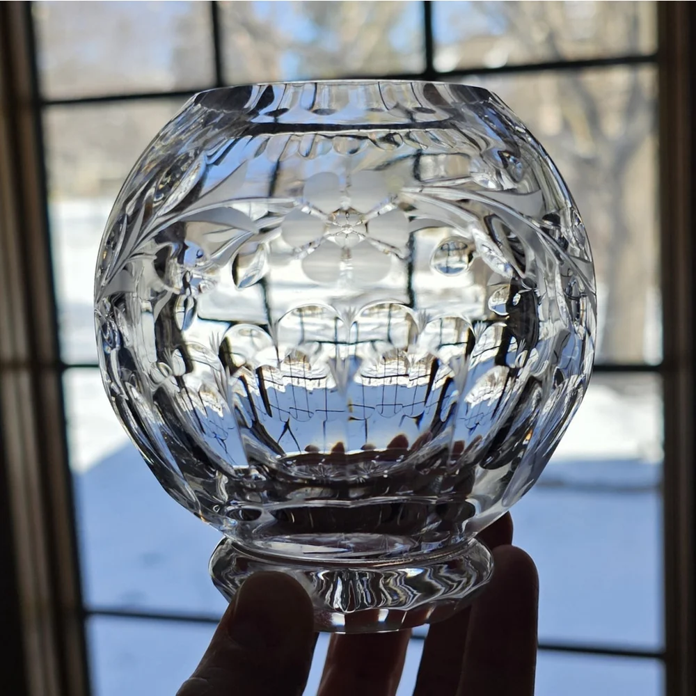Vintage Rogaska Round Crystal 4