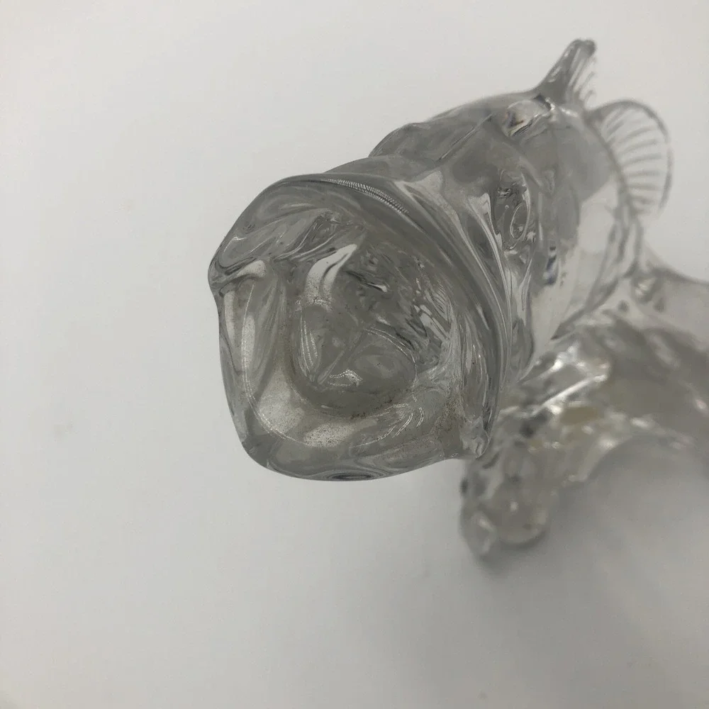 BASS FISH FIGURINE Rare Germany‎ Crystal Wonders of The Wild #989 Princess House