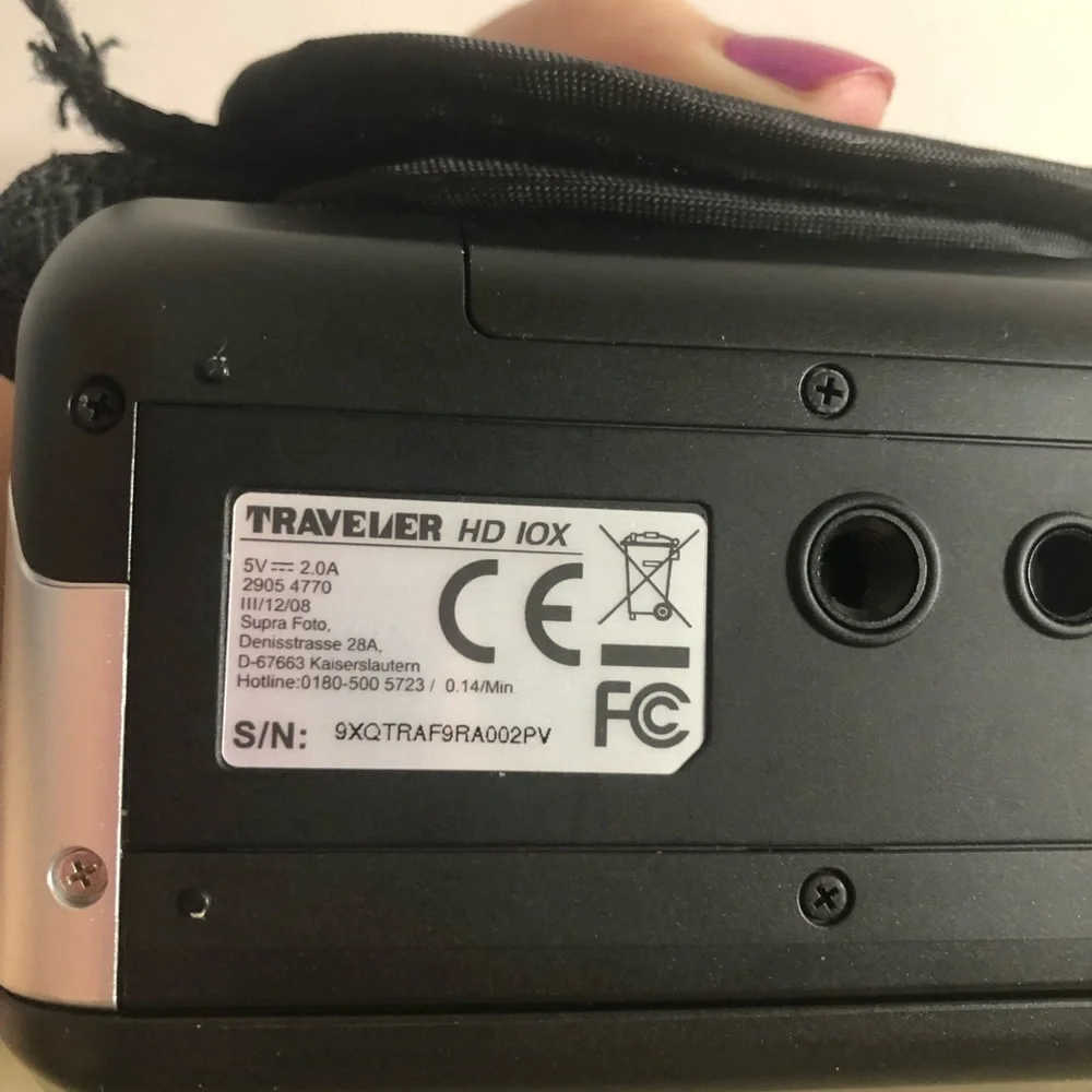 Traveler HD 10x Optical Zoom 5 Megapixel Camera