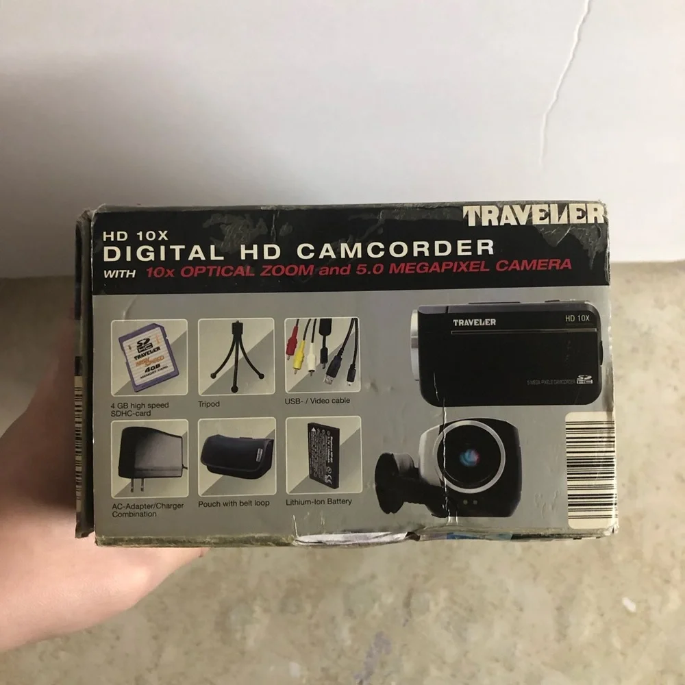 Traveler HD 10x Optical Zoom 5 Megapixel Camera