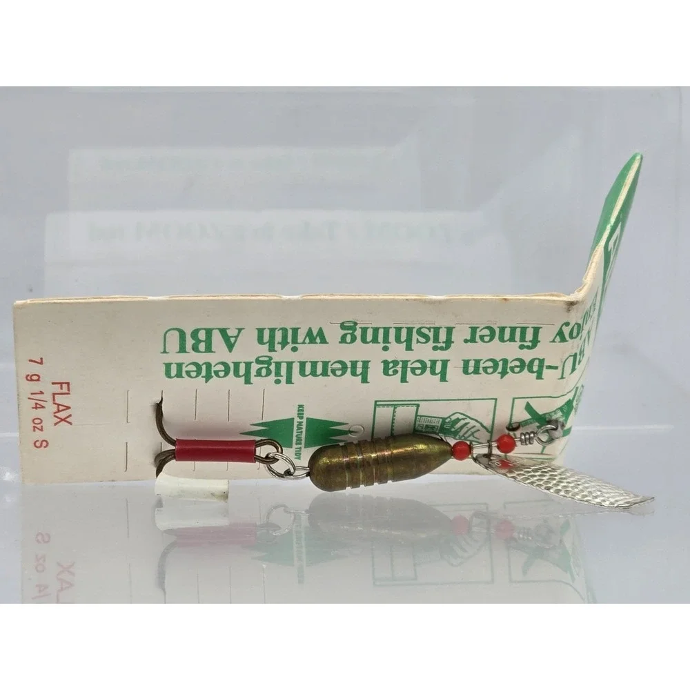 NEW VINTAGE ABU Flax Sweden Fishing Spinner Drop Fish 7g 1/4oz S
