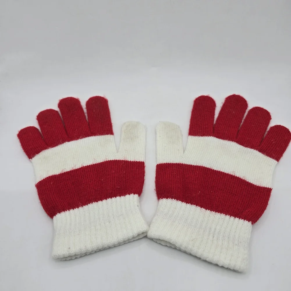 N/A knit mascot white