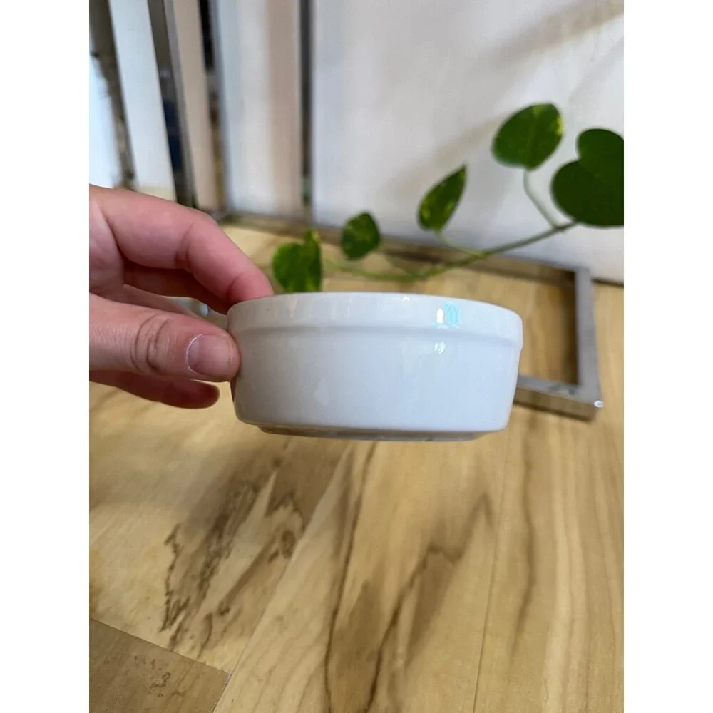 Small Ceramic Bowl with Fruit Design