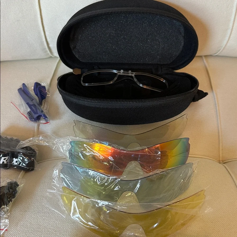 T-REX Shooting Glasses, New, comes with all accessories
