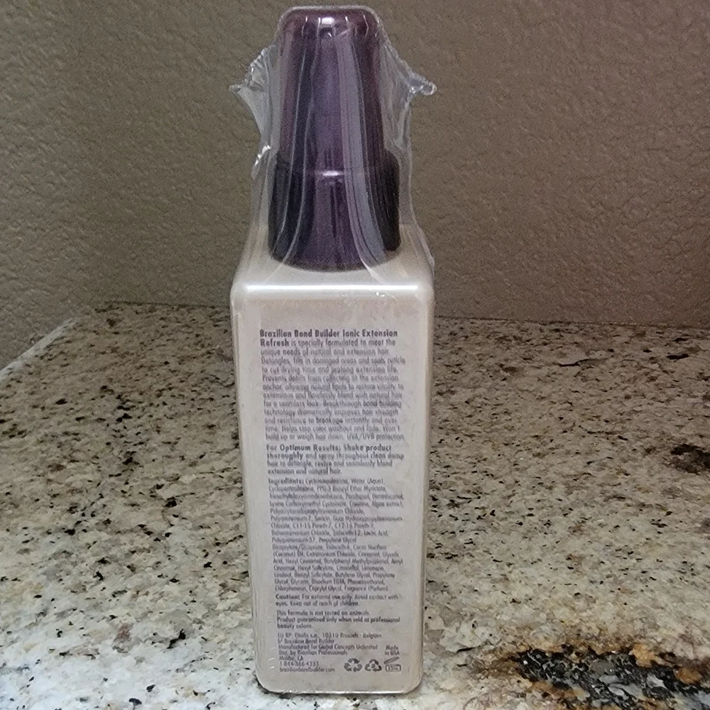 Brazilian Bond Builder Ionic Extension Refresh Spray – 4.75 oz – New Sealed