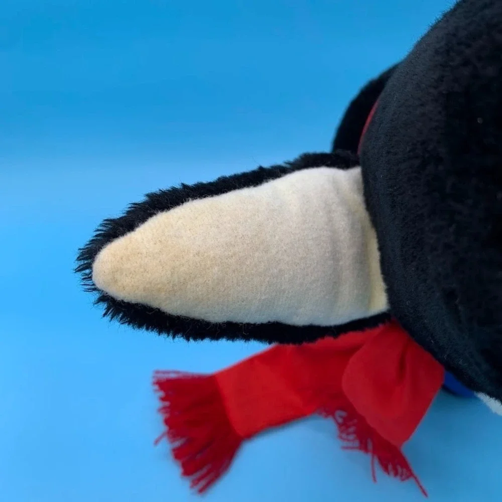 Vtg WSMV Channel 4 Nashville TN Plush Snowbird Penguin Rare Blue Tongue Original