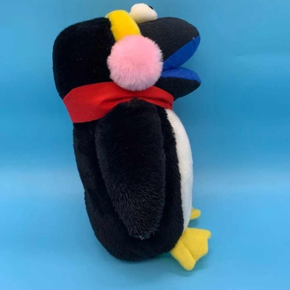 Vtg WSMV Channel 4 Nashville TN Plush Snowbird Penguin Rare Blue Tongue Original