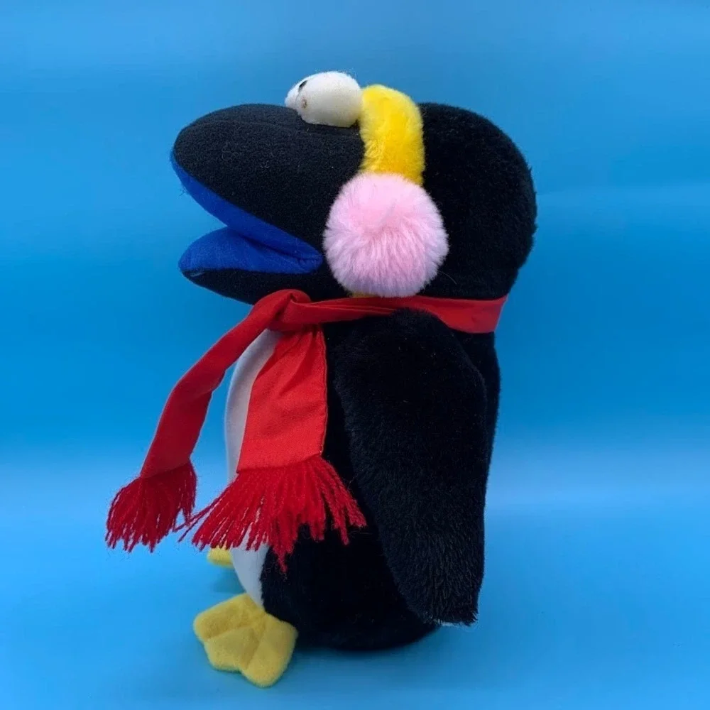Vtg WSMV Channel 4 Nashville TN Plush Snowbird Penguin Rare Blue Tongue Original