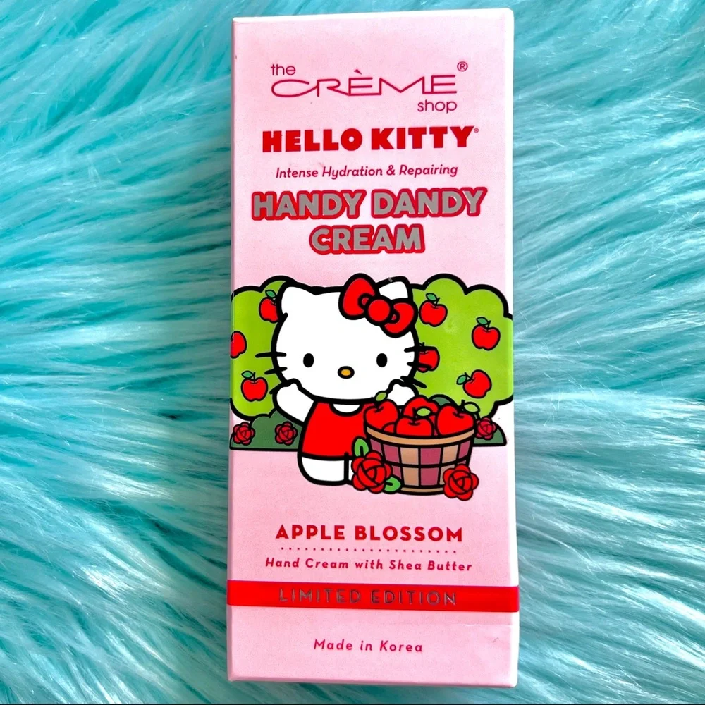 Crème Shop X Sanrio Apple Blossom Hello Kitty Limited Edition Hand Cream