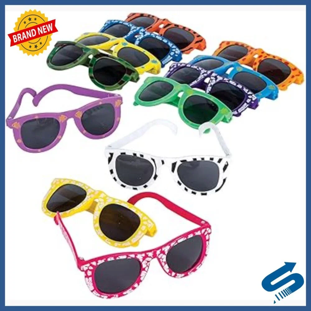 100-Piece Kids Sunglasses Assortment, Plastic, 5