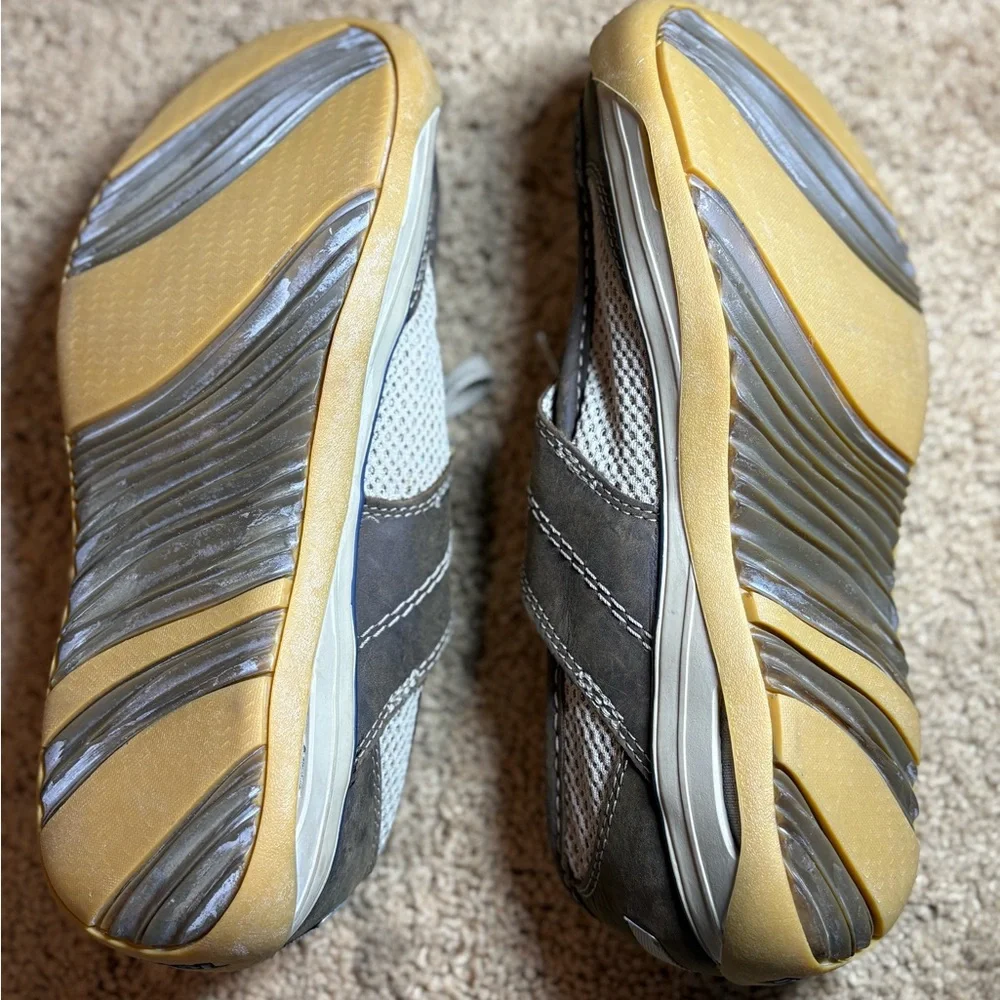 Teva Men's Gray and‎ Tan Boat Shoes